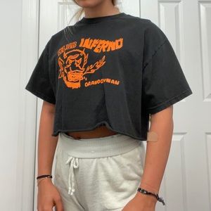 Brandy Melville Cropped Tee